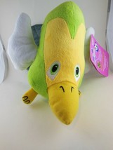 Luv Birds Green &amp; Yellow Plush Sugar Loaf Mint with Tag 2013 ADORABLE 9&quot; - £7.58 GBP