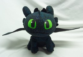 How To Train Your Dragon Cute Toothless Black Dragon 8&quot; Plush Stuffed Animal Toy - £14.64 GBP