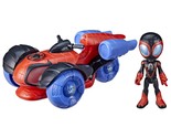 Marvel Spidey and His Amazing Friends Glow Tech Techno-Racer Toy Car, wi... - £45.03 GBP