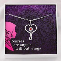 Express Your Love Gifts Nurses are Angels Healthcare Medical Worker Nurse Apprec - £36.13 GBP