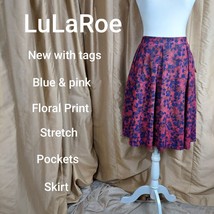 LuLaRoe New Stretch printed  Pocket Skirt Size M - $12.00