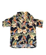 Reyn Spooner Joe Kealoha Hawaiian Shirt Tropical Parrot Men’s Large 40-42 - £27.80 GBP