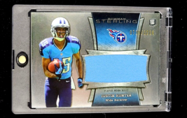 2013 Bowman Sterling Jumbo Rookie Relic #BSJRR-JH Justin Hunter /1214 Rookie RC - £3.16 GBP