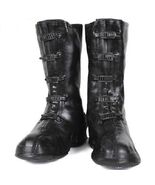 NEW OLD STOCK XCLUSIVE SHOE CO MILITARY RUBBER 5 BUCKLE MID CALF OVER BOOTS - $935.12 MXN
