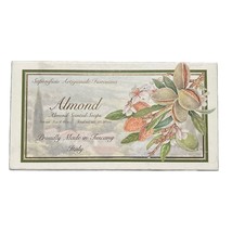 Handmade New Florentine Soaps Almond Italian Made 3 Units 4.40oz Each Free Ship - £17.52 GBP