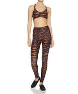 The Upside Tiger Print Yoga Leggings &amp; Sophie Sports Bra SET NWT Carbon3... - $102.91 CAD