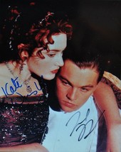 Titanic Cast Signed Photo X2 - Leonardo Di Caprio, Kate Winslet w/COA - £335.96 GBP