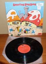 Smurfing Sing Song 1979 Vinyl Record Lp With Store Price Tag - £19.98 GBP