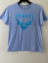 Disney Parks Shirt L Blue Pandora The World Of Avatar 2017 Passholder Graphic T - £17.35 GBP