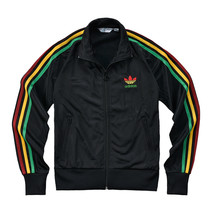 Adidas Original Women Firebird Rasta Colorful Jamaica Bob Marley Jacket ... - £78.40 GBP+