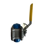 NEW Warren Stainless Steel Ball Valve 1/2&quot; 322FTT CN7M 2000WOG MR0175 - $32.66