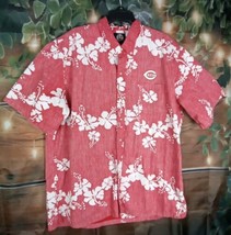 Cincinnati Reds 50th State Hawaiian Shirt Size 2XL Reyn Spooner Button D... - £19.75 GBP