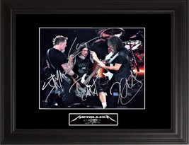 Metallica Autographed Photo - $450.00