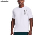 Under Armour Training Vent T-Shirt in White/Black-Size 2XL - $24.97