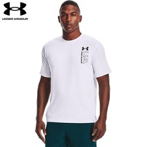Under Armour Training Vent T-Shirt in White/Black-Size 2XL - £19.91 GBP