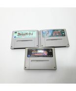 Lot of 3 Super Famicom Games - Keiryuu Ou Fishing &amp; 2x Parlor Pachinko S... - $18.00