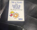 Alex Kidd in Miracle World (Sega Master, 1986) Video Game - $39.59