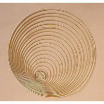 Metal Ring Gold 1 Inch - $1,942.61 MXN