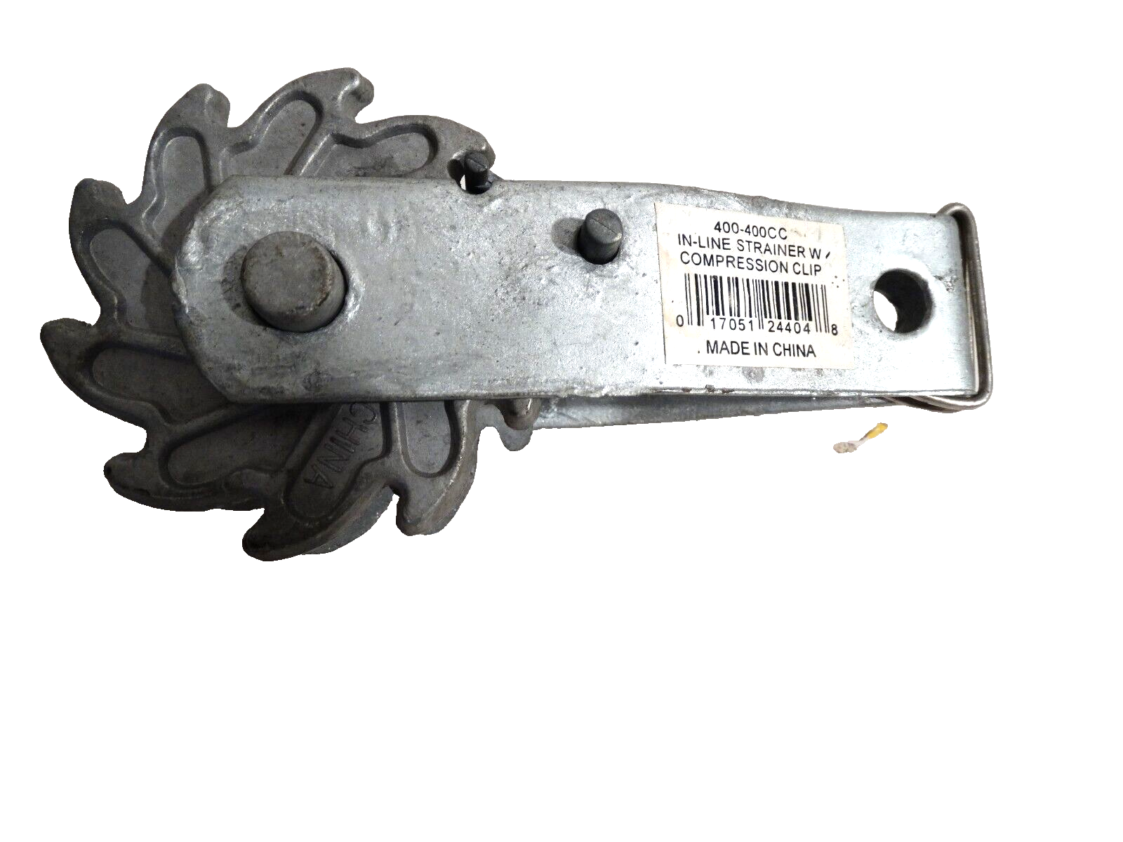 In-Line Strainer With Compression Clip 400-400CC - $3.47
