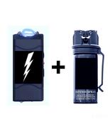 RECHARGEABLE ELECTRIC STUNNER AND 2 OZ SAFETY SPRAY  - $36.50