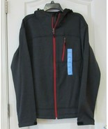 Free Country Tech Fleece Full Zip Jacket Black or Olive Men&#39;s Sz. L NWT ... - $29.90