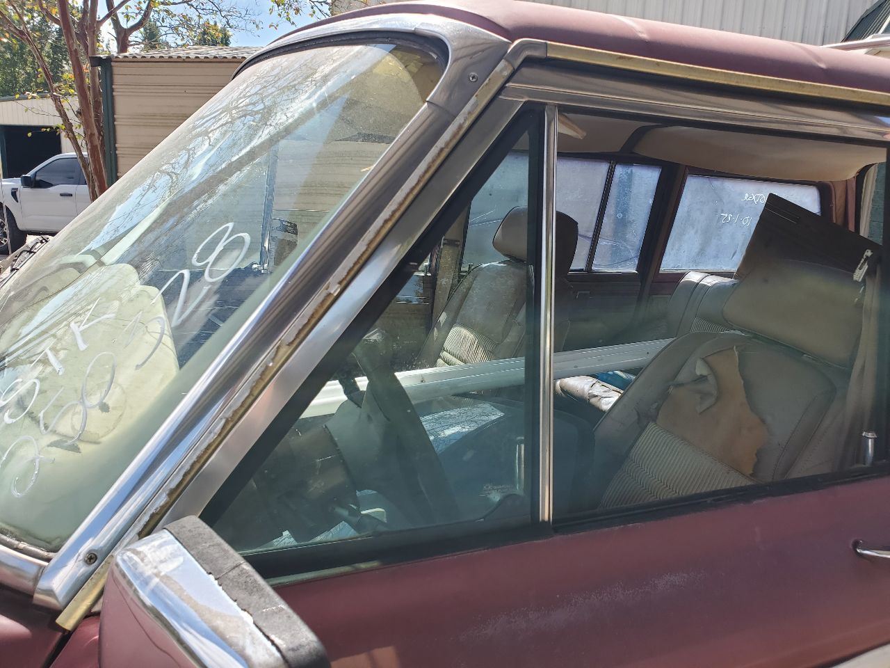 1984 1991 Jeep Grand Wagoneer OEM Front Right Door Rust Free Bare Shell  Item image 10