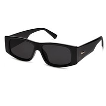 SOJOS Retro Rectangle Polarized Sunglasses Fashion Trendy Narrow Square ... - £25.49 GBP