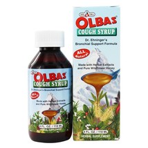 Olbas Cough Syrup Dr. Ehninger&#39;s Bronchial Support Formula, 4 Ounces - £10.93 GBP