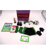 My American Girl Doll SOCCER STAR Set Outfit w Box Book rare Crafts an T... - $33.66