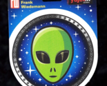 Green Alien -  Peel &amp; Stick Sticker Yujean 4 1/2&quot; X 4 1/2&quot; - $4.79