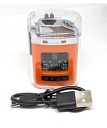 Cool Dual Arc Type-C  Rechargeable Double Arc Electric Flameless Orange ... - $17.58 CAD