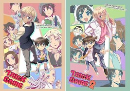 Detective Conan Doujinshi TRICK GAME 1 &amp; 2 Tooru Amuro centric PG13 two books - £17.89 GBP