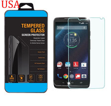 New Tempered Glass Protective Screen Protector Film Motorola Droid Turbo... - $15.19
