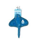 Spunky Pup Clean Earth Plush Sting Ray Shark Dog Toy, Small - $5.95