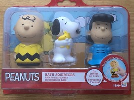 PEANUTS - CHARLIE BROWN - BATH SQUIRTERS ( 3 Pack ) - $27.32