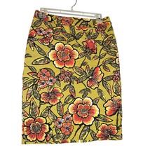 Ann Taylor Loft Womens Size 4 Pencil Skirt Floral Preppy Officewear Care... - $19.17