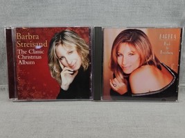 Lot of 2 Barbra Streisand CDs: The Classic Christmas Album, Back to Broadway - £6.38 GBP