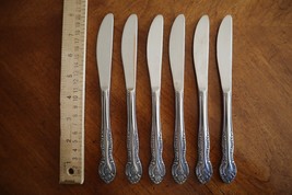 Hanford Forge 6x Dinner Butter Knife Knives CHARLESTON CLASSIC Stainless... - £11.79 GBP