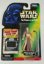 Star Wars Power of the Force Princess Leia Organa Jabbas Prisoner Freeze Frame - £14.32 GBP
