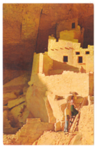 Vtg Postcard-Cliff Palace-Mesa Verde Park-CO-Chrome-CO3 - $4.05