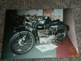 OLD VINTAGE MOTORCYCLE PICTURE PHOTOGRAPH TRIUMPH BIKE #5 - $5.45