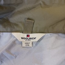 Woolrich HLJ0153S Women Small Green Lightweight Hooded Rain Jacket Utility Parka image 3