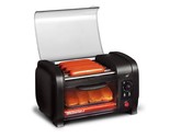 Elite Cuisine Hot Dog Toaster Oven, 30-Min Timer, Stainless Steel Heat R... - £55.76 GBP