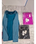 Lot of 3 Girls Justice Size 18 and 20 Long Sleeve Active Heavy Shirts New - $476.67 MXN