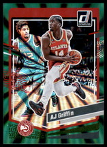 2023-24 Donruss Green Laser Holo #93 AJ Griffin Atlanta Hawks - $2.99