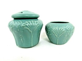 Vintage Green Cachepot and Planter Unbranded Home Office Bathroom Access... - £19.40 GBP