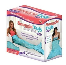 Snuggie Tails Adult Mermaid in Aqua Glitter - £23.31 GBP