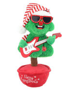 Holiday Time 13" Animated Rockin Around Guitar Player Christmas Tree - $29.38