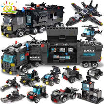 HUIQIBAO SWAT &amp; Police Station Building Blocks: Diverse Sets for Creative Play - £16.79 GBP+