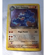 Pokemon Trading Card Dark Manchamp Mega Punch Holo Foil  - $13.58 CAD